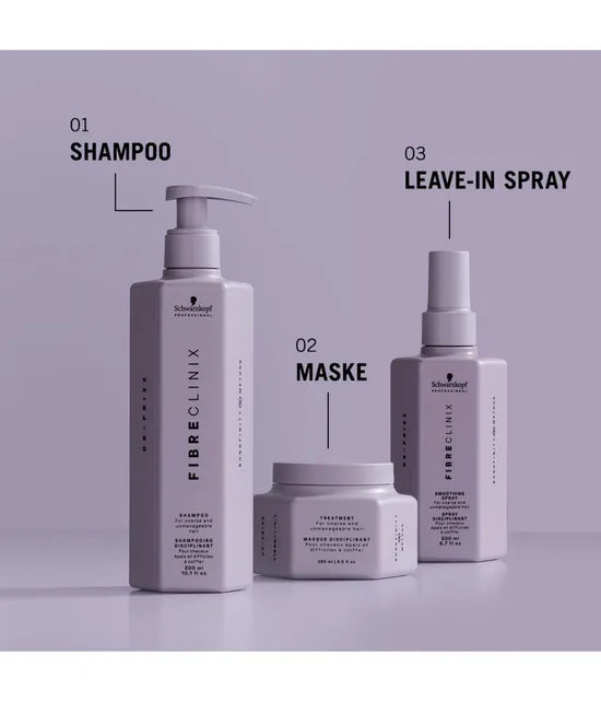 FIBER CLINIX DE-FRIZZ Treatment combo