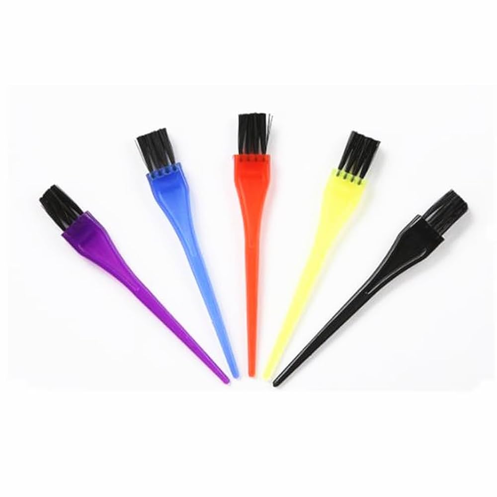 Mustache, Beard & Hair color Brush Set of 5 brushes.
