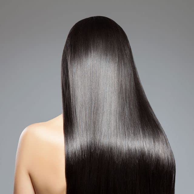 Keratin Hair Treated hair