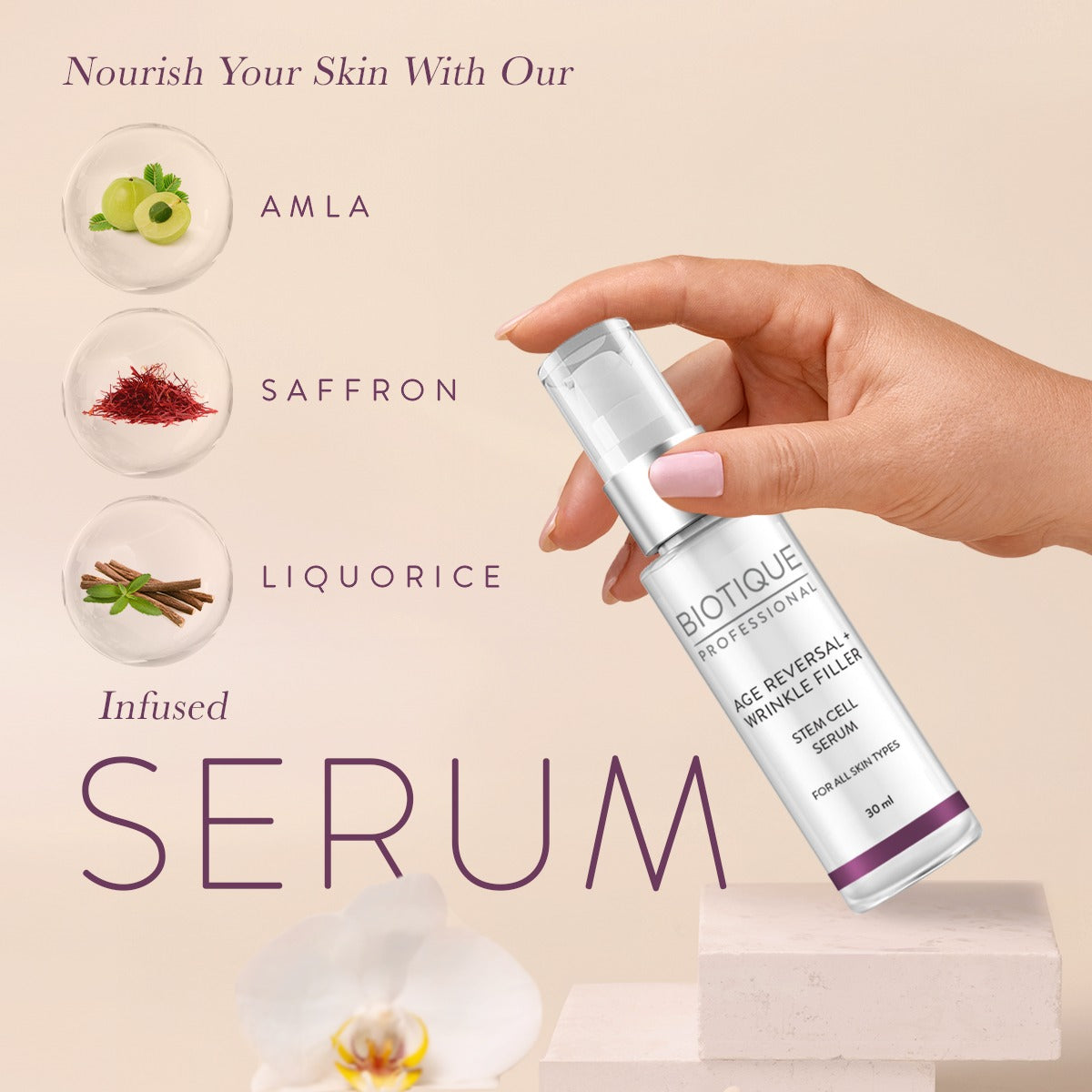 Biotique Professional Age Reversal Stem Cell Serum