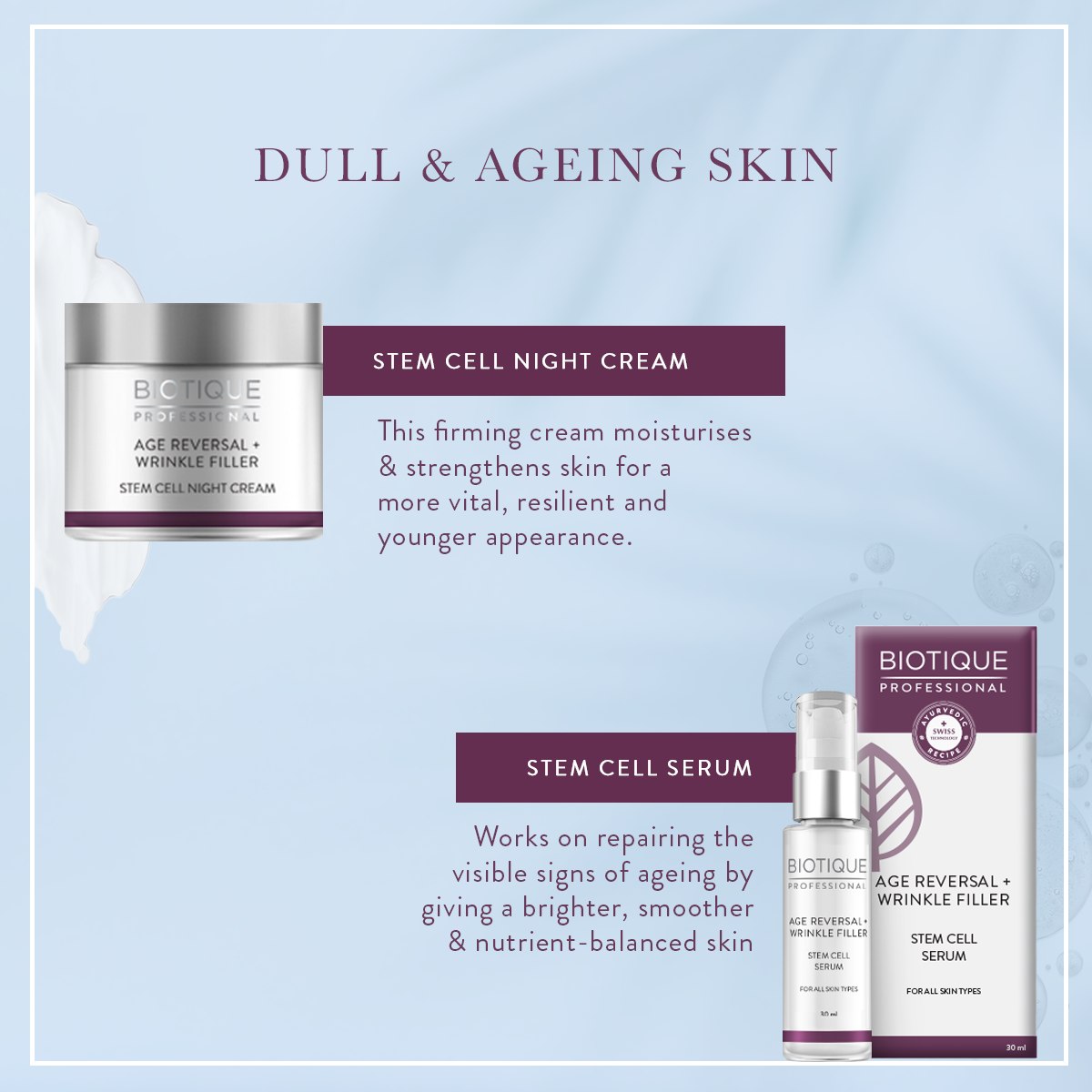 Biotique Professional Age Reversal wrinkle filler cream