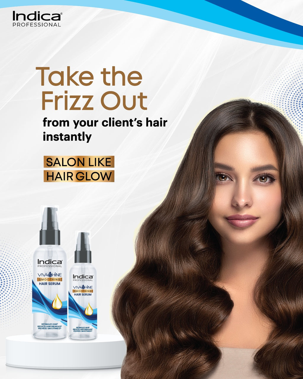 Indica Professional Vivashine Smoothing hair serum