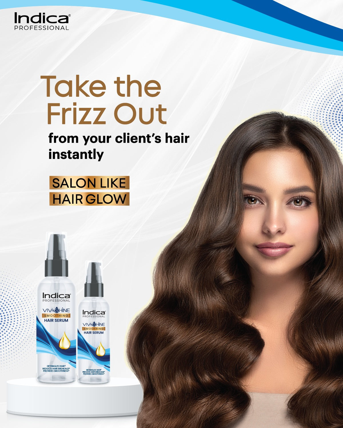 Indica Professional Vivashine Smoothing hair serum