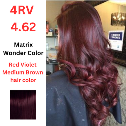 Matrix WonderColor 4RV 4.62 RedVioletMediumBrown