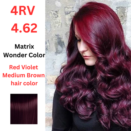 Matrix WonderColor 4RV 4.62 RedVioletMediumBrown
