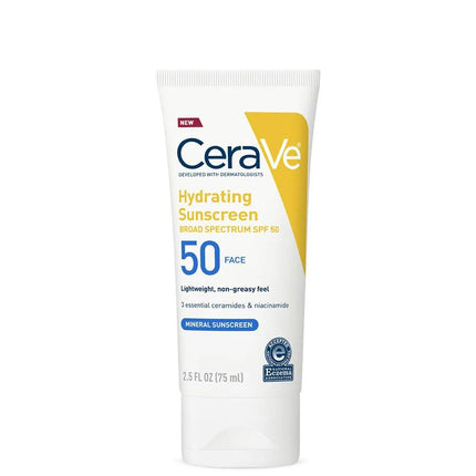 Hydrating Mineral Sunscreen Broad Spectrum SPF50