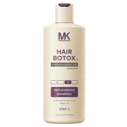 Shampooing réparateur Botox pour cheveux MK