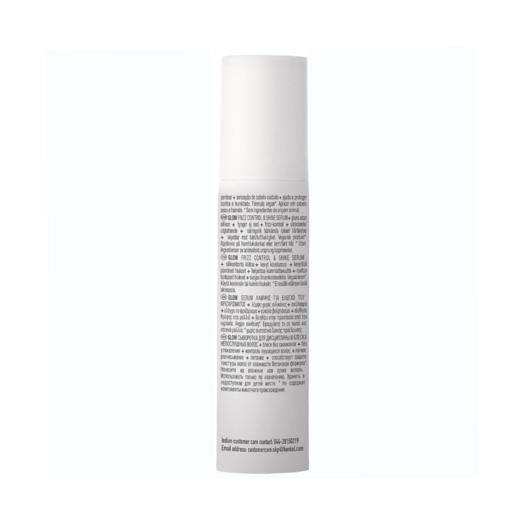 A hair serum that helps calm frizz and style your hair with shine.