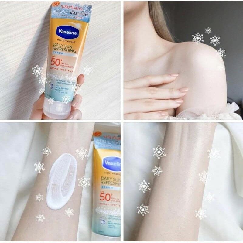 Vaseline Healthy Bright SPF50+ Extra Cooling Serum 265ml