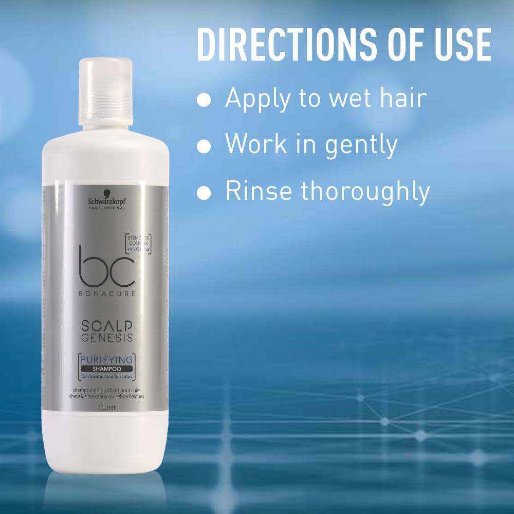 Schwarzkopf Bonacure Scalp Genesis Purifying Shampoo 1L