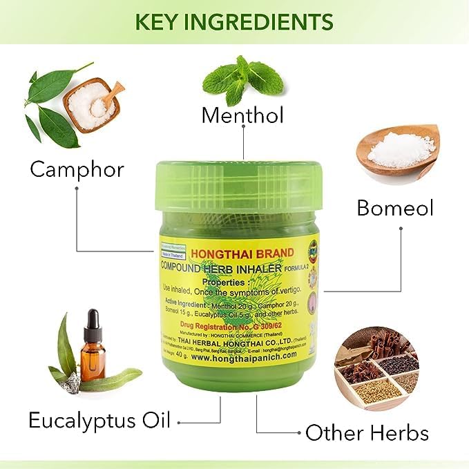 Hong Thai Traditional Thai Herbal Inhalant