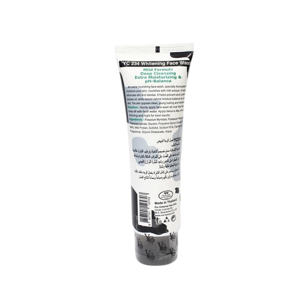 YC Whitening Face Wash Milk Extract