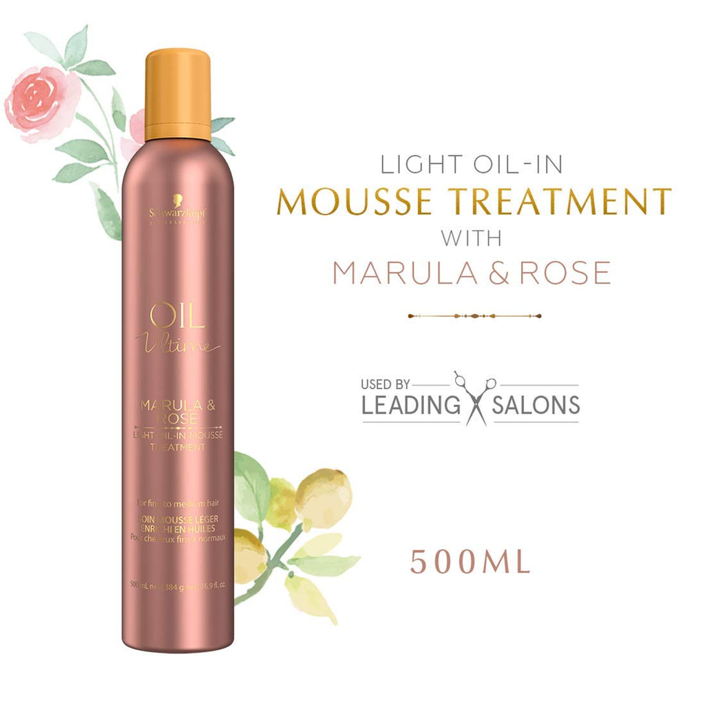 Schwarzkopf Oil Ultime Marula & Rose Mousse treatment 500ml