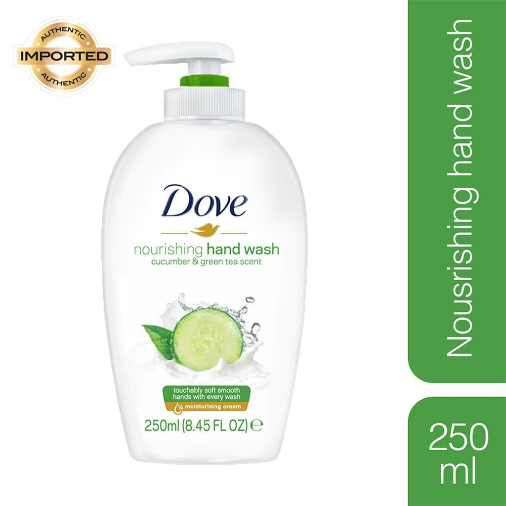 Dove hand wash cucumber & green tea scent