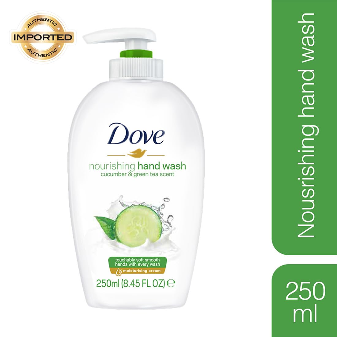 Dove hand wash cucumber & green tea scent
