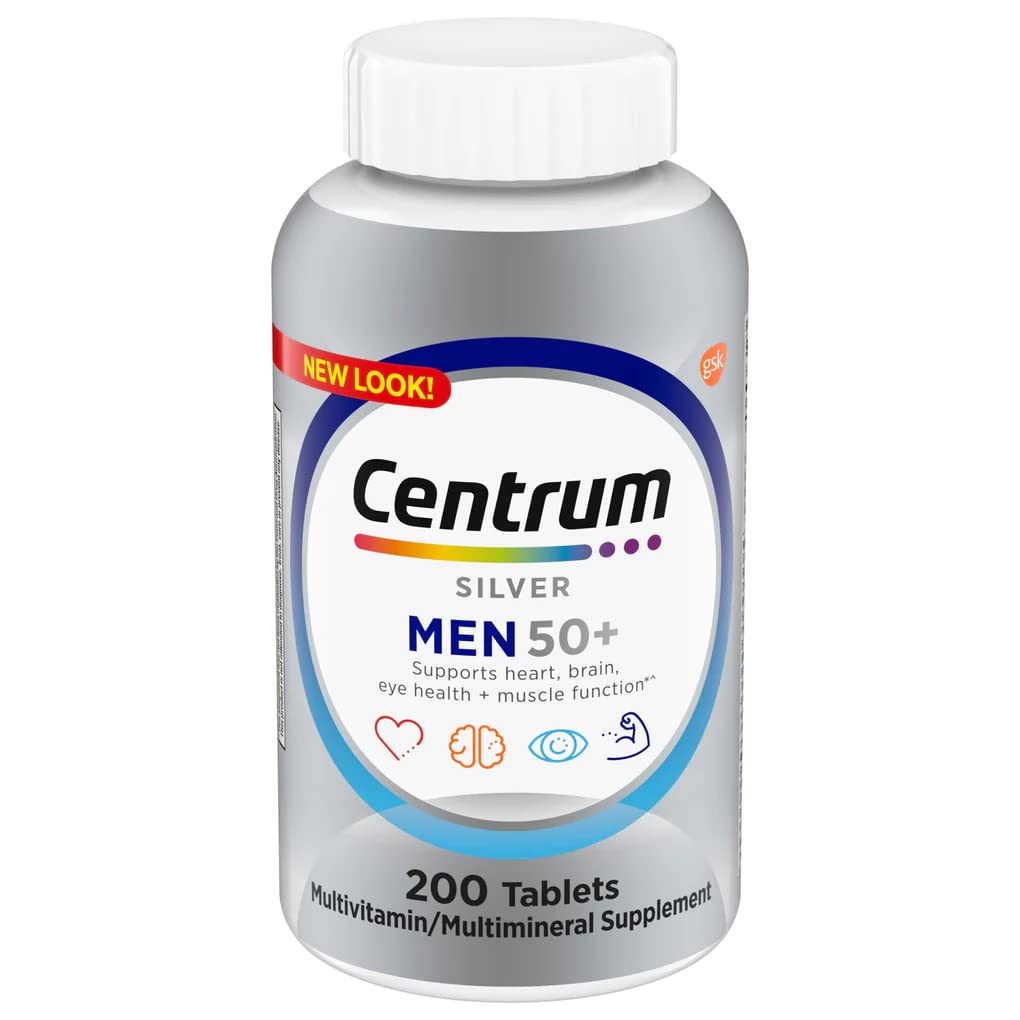 Centrum Silver Men 50+ 200 Tablets