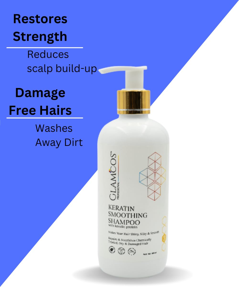 Glamcos Keratin Smoothing Shampoo