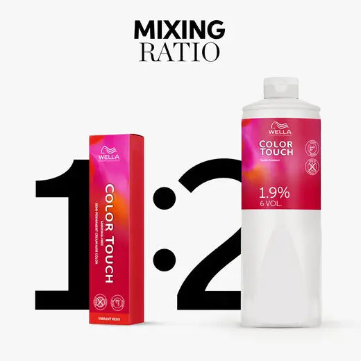 Wella Color Touch mixing ratio