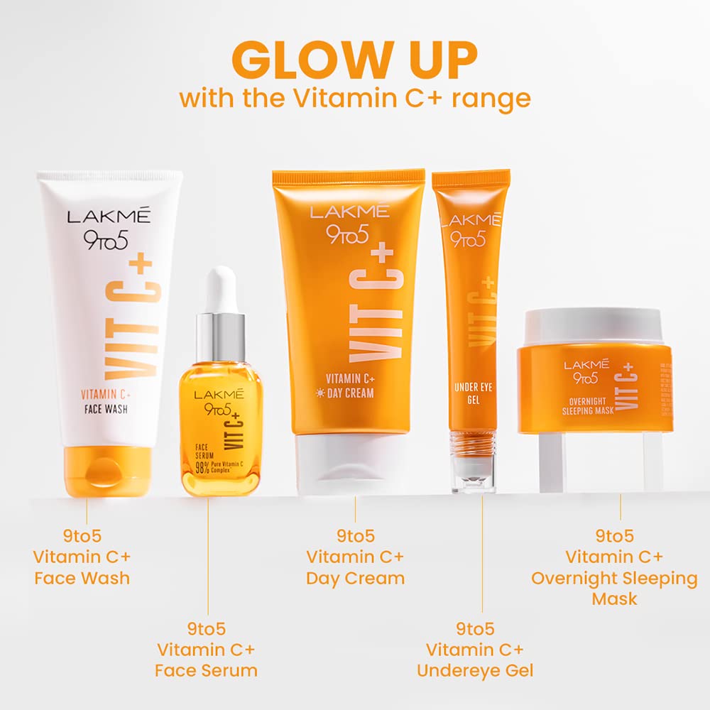 Lakme 9-5 Vit C+ Under Eye Gel