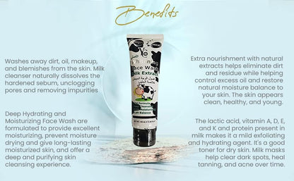 YC Whitening Face Wash Milk Extract
