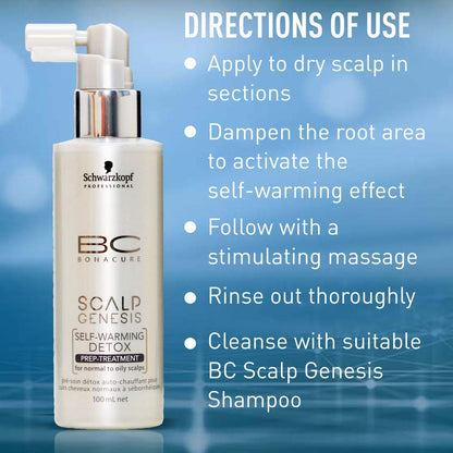 Scalp Genesis Self-Warming Detox Prep-Treatment