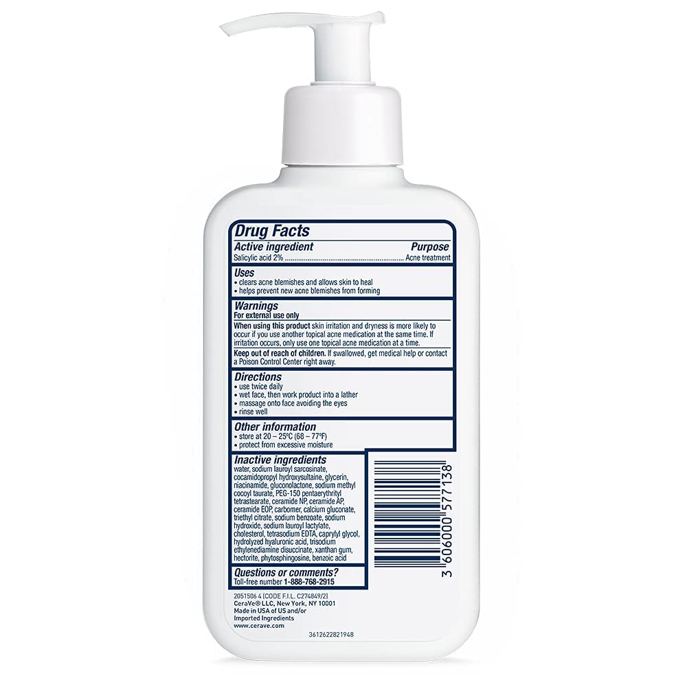 CeraVe Acne Control Cleanser 8 FL