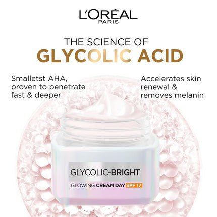 L'oreal Paris Glycolic-Bright Day Cream 50 ml