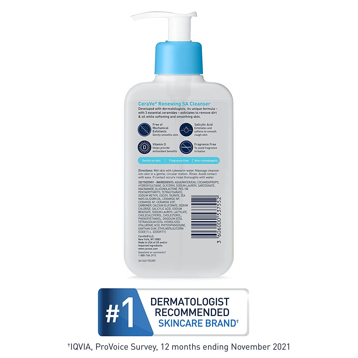 CeraVe Renewing SA Cleanser 473 ml