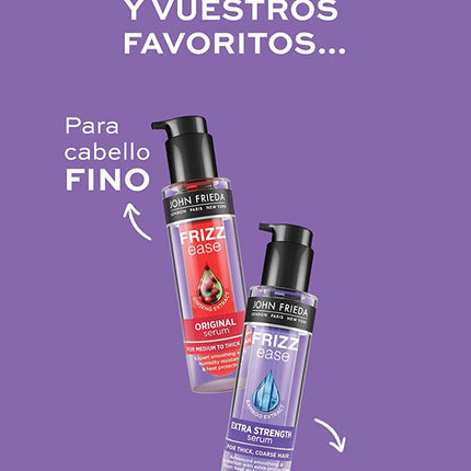 John Frieda Frizz Ease Extra Strength Serum New
