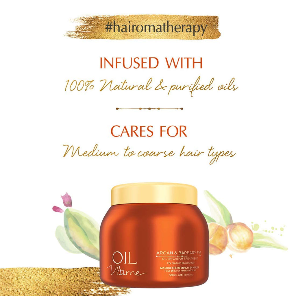 Oil Ultime Argan & Barbary Fig Oil in cream Treatment Mask