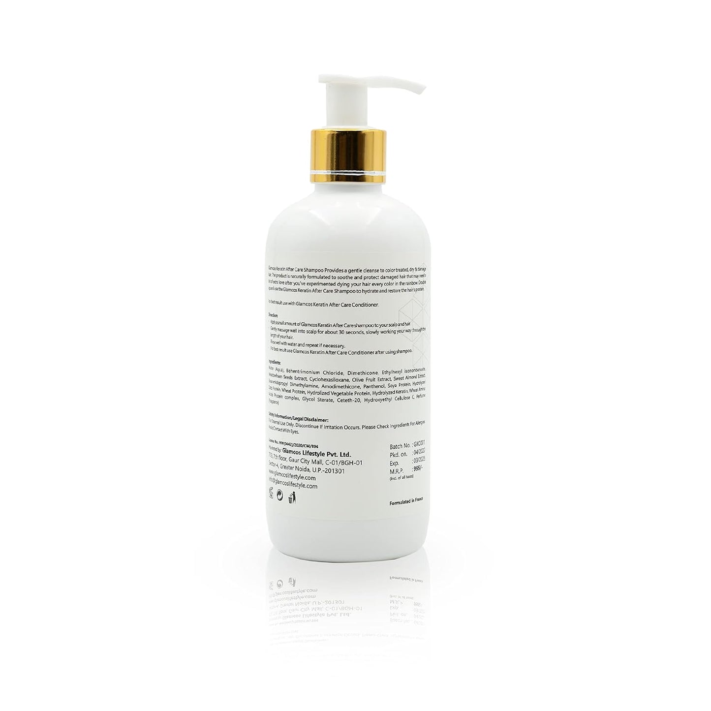 Glamcos Keratin Smoothing Shampoo