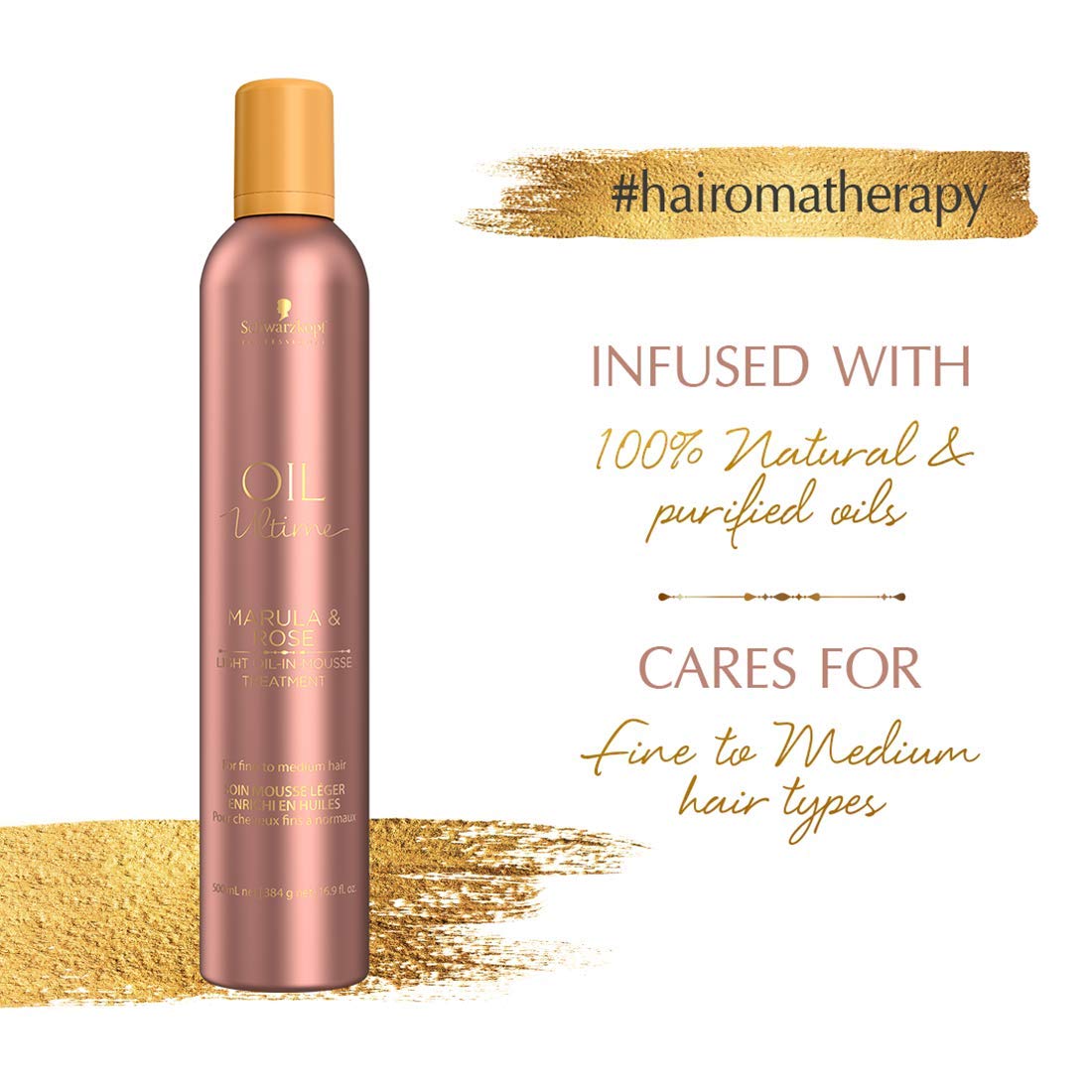 Schwarzkopf Oil Ultime Marula & Rose Mousse treatment 500ml