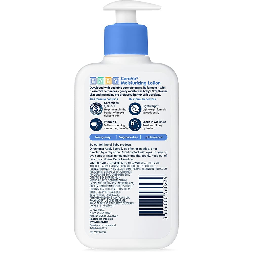 CeraVe Baby Moisturizing Lotion