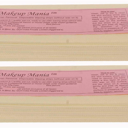 Waxing Strips, Non-Woven Hair Removal  140 pcs