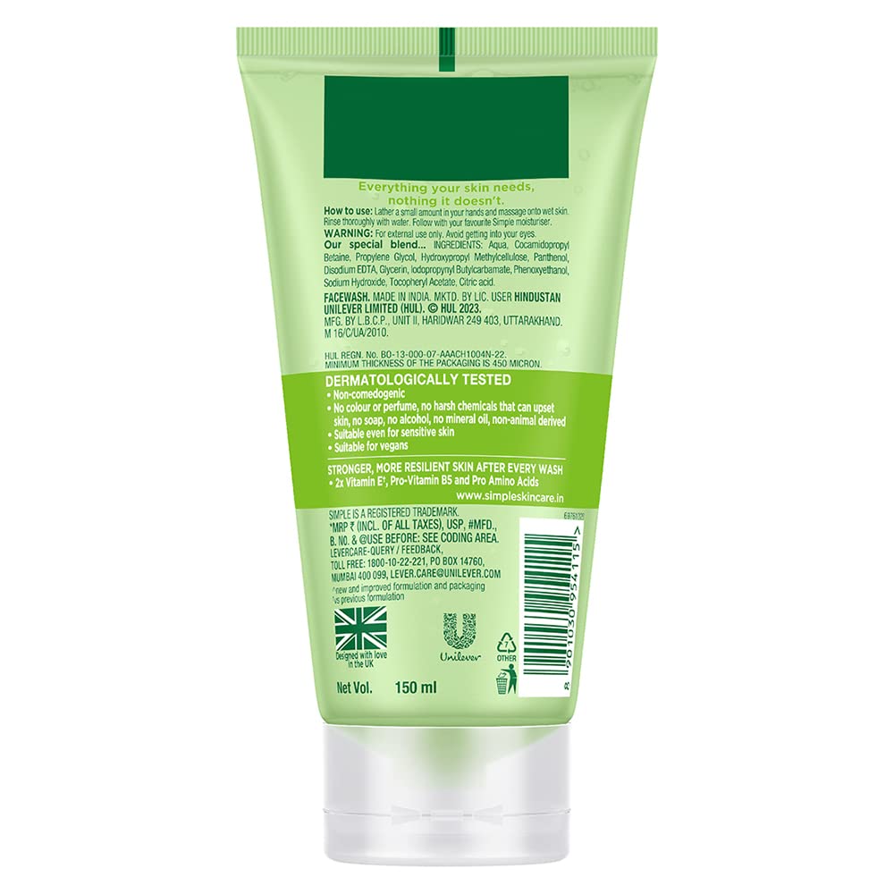 Simple Refreshing Facial Wash