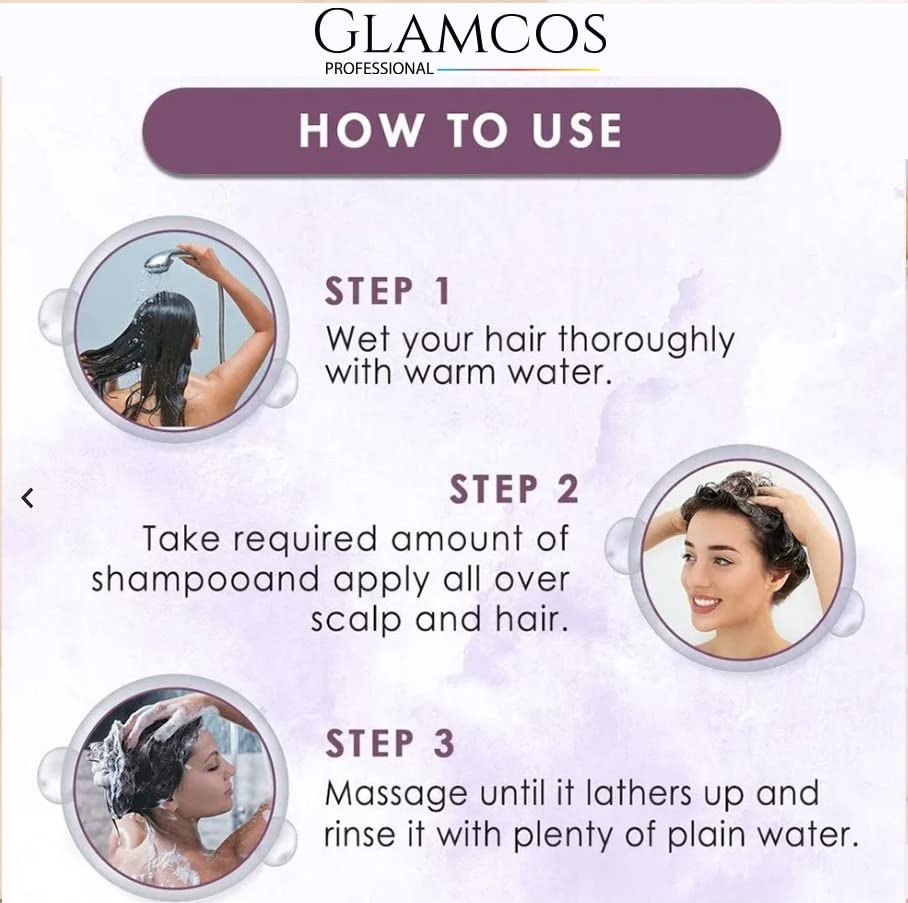Glamcos Keratin Smoothing Shampoo