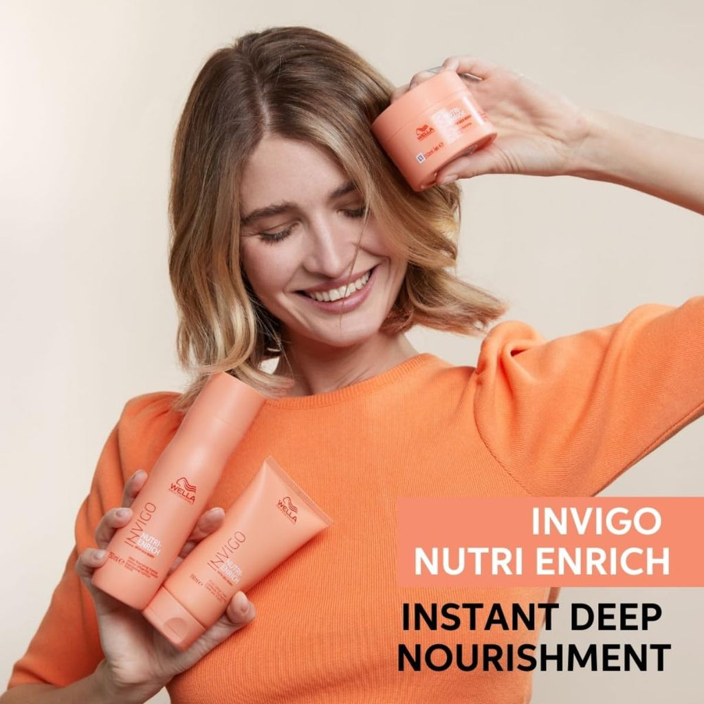Invigo Nutri-Enrich Deep Nourshing Shampoo, mask & conditioner set