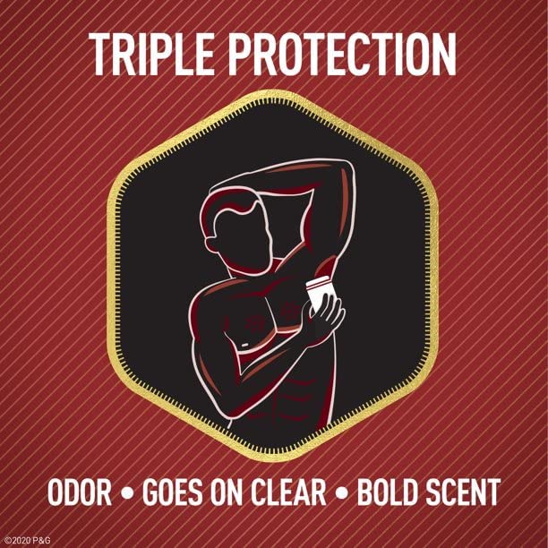 Old Spice Deodorant Stick has triple protection