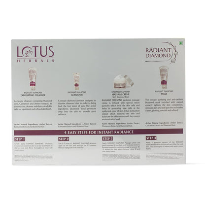 Lotus Radiant Platinum Facial Kit