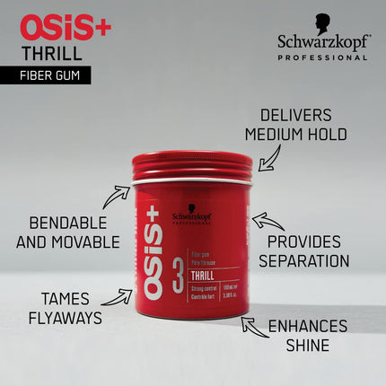 Schwarzkopf Osis+ Texture Thrill Elastic Fiber Gum