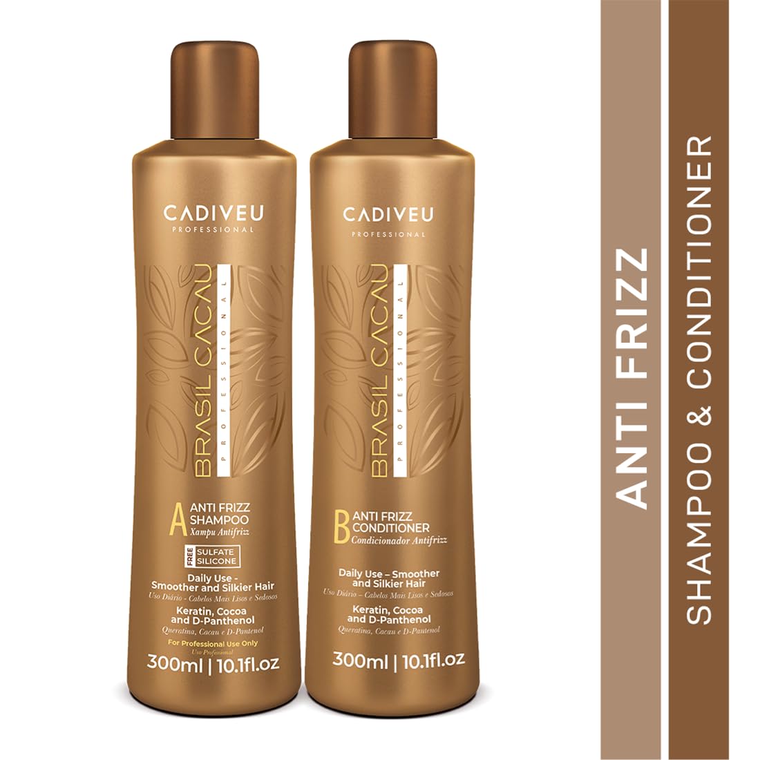 Brasil Cacau Anti-Frizz Shampoo & Conditioner