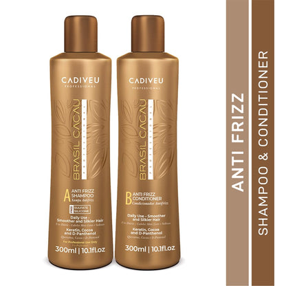 Brasil Cacau Anti-Frizz Shampoo & Conditioner