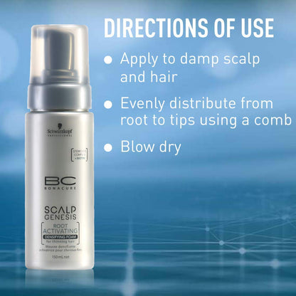 Schwarzkopf Bonacure Scalp Genesis Root Activating Densifying Foam