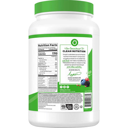 Orgain® Organic Protein™ + 50 Superfoods Protein Powder 1.20kg