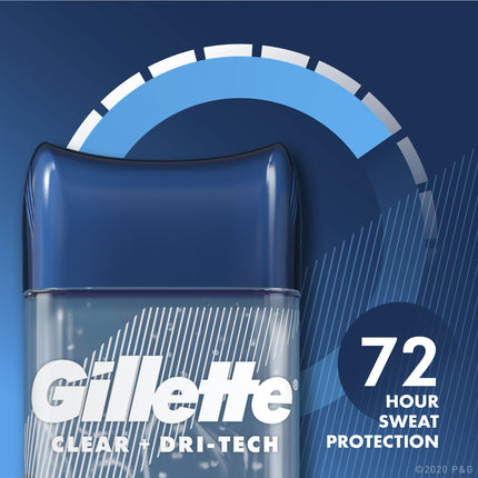 Gillette Clear+Dri-Tech Antiperspirant Protection