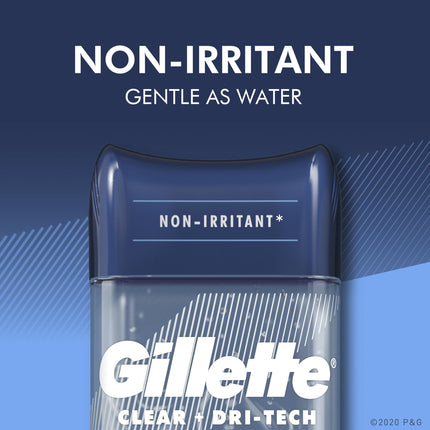 Gillette Clear+Dri-Tech Antiperspirant Protection
