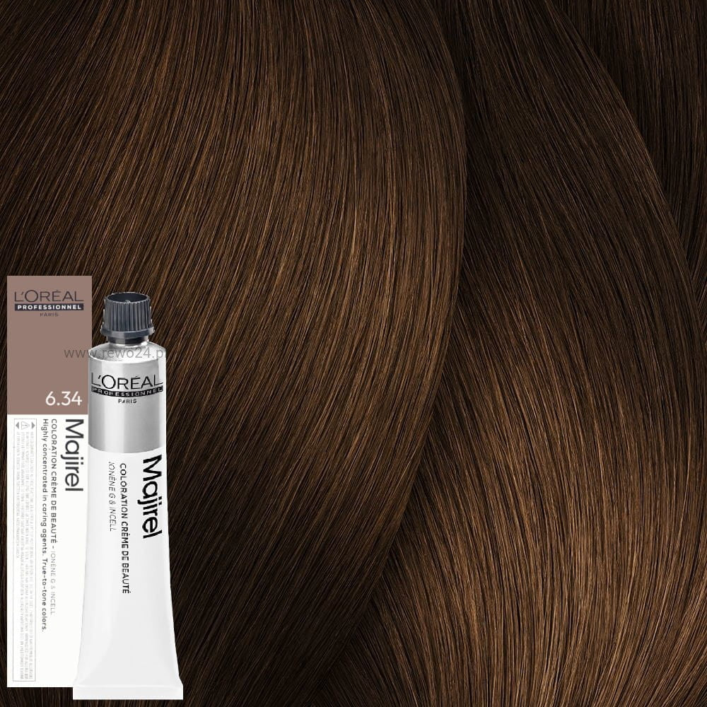 Majirel 6.34 Dark Golden Copper Blond