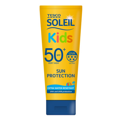 Tesco Soleil Kids Sun Lotion Spf 50 200Ml