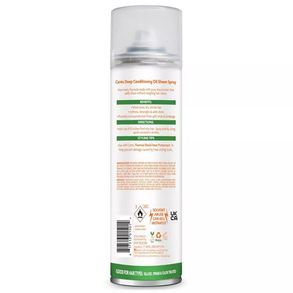 cantu oil sheen deep conditioning spray