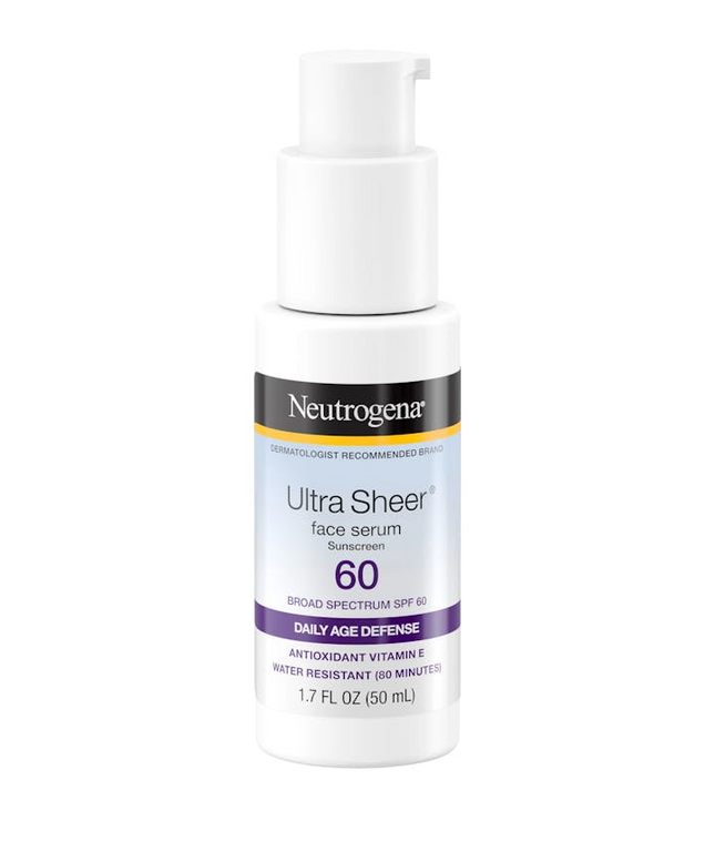 Neutrogena Ultra Sheer Moisturizing Face Serum